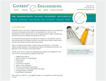 Tablet Screenshot of gatekeyengineering.com